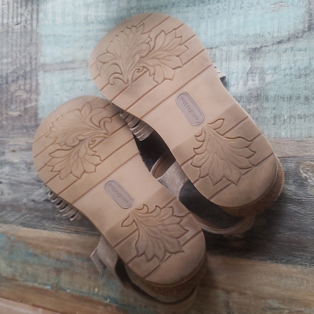 Comfortiva suede sandals / 8.5 - Picture 5 of 9